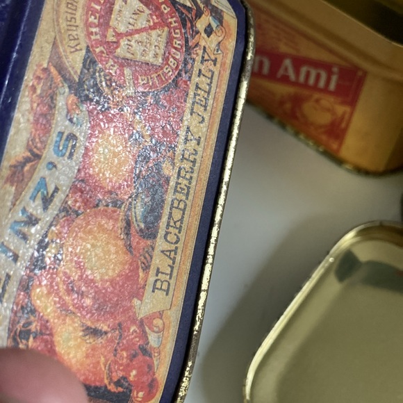 3/$15 Vintage Small Advertising Tins - Picture 6 of 8